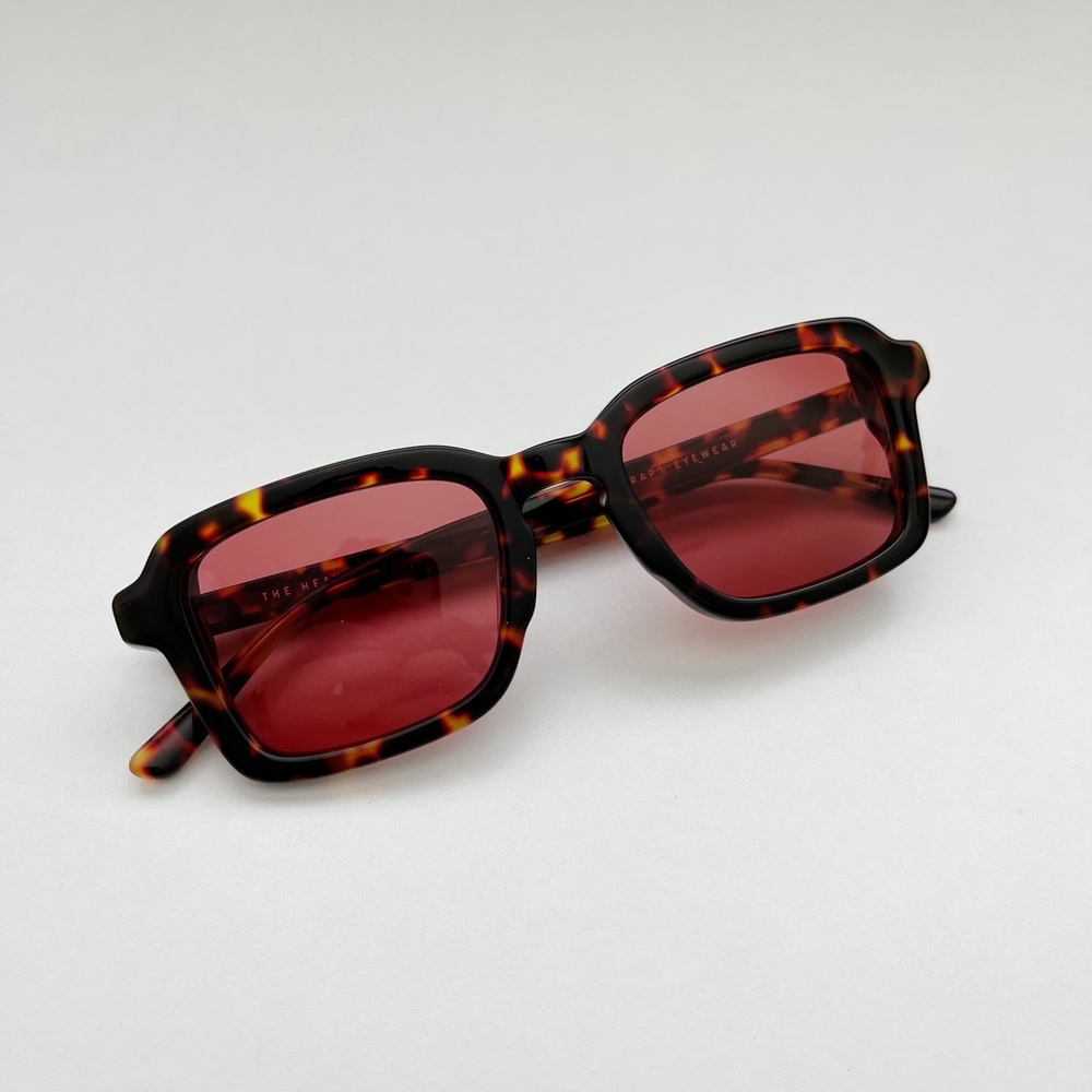 Heavy Tropix - Dark Tortoise Bio + Deep Rose | Crap Eyewear | New! Never Worn!